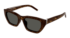 Saint Laurent Sunglasses Woman Havana Grey Sl M127/F-002