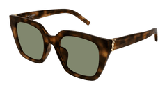 Saint Laurent sunglasses Woman havana Green SL M143-003