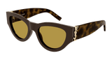 Saint Laurent Sunglasses Woman Brown Havana Sl M94-010