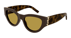 Saint Laurent Sunglasses Woman Brown Havana Sl M94-010