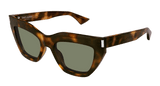 Yves Saint Laurent Sunglasses Women's In Havana Green SL 759-003