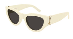Saint Laurent Sunglasses Womens in Ivoty Black SL M94-012