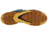 Salomon Mens XA Pro 3D V8 Shoes In Barrier Reef/Fall Leaf/Bronze Brown