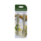 Creative Cooking Butter Knives Set Of 2 In Silver