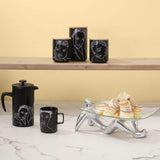 Glass Platter+Stand On Show