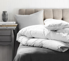 Lifson Linen Hungarian Goose 60% Square Duvet Inner White