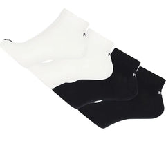Puma 68305601 Kids 2Pk Low Cut Socks Black And White