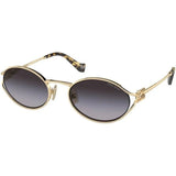 Miu Miu Sunglasses 52Ys Zvn5D154 Gold