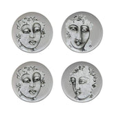 Carrol Boyes Side Plate Set Of 4 Succulent Faces