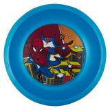 Spiderman Value Plastic Bowl In Blue