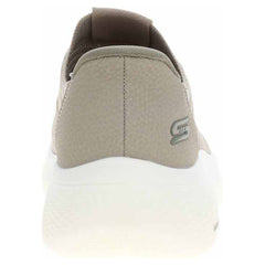 Skechers 117508 Womens Bobs Infinity Shoes Taupe