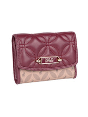 Polo Madison Compact Trifold Purse Garnet - One Size