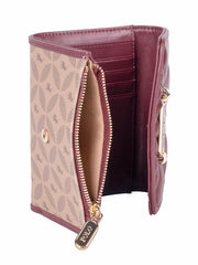 Polo Madison Compact Trifold Purse Garnet - One Size