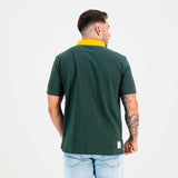 Old School Sa Supporters Clasic Ss Rugby Jersey Green