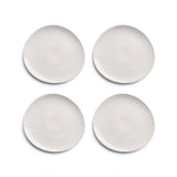 Side Plate Set 4-Organic-White