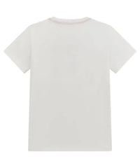 Guess L4Bi14I3Z14 Kids Ss T-Shirt White And Navy