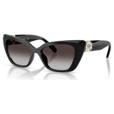 Swarovski Womens Cat Eye Crystal Sunglasses In Black