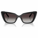 Swarovski Womens Cat Eye Crystal Sunglasses In Black