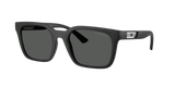 Emporio Armani Mens Square Sunglasses In Matte Black