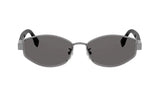 Fendi Baguette Womens Sunglasses In Gunmetal