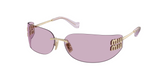 Miu Miu Mu A51S Zvn90O75 Pale Gold Pink