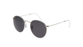 Ray-Ban Unisex Round Metal Sunglasses In Silver