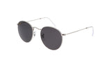 Ray-Ban Unisex Round Metal Sunglasses In Silver
