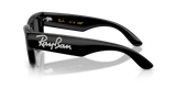 Ray-Ban Wayfarer Puffer Womens Sunglasses In Black