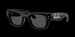 Ray-Ban Wayfarer Puffer Womens Sunglasses In Black