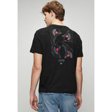 S.P.C.C Mens Surge Riven Short Sleeves T-Shirt In Black