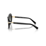 Swarovski Womens Oversized Round Sunglasses In Black