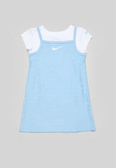 Nike Girls Move With Nature Dress In University Blue