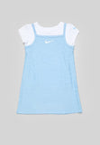 Nike Girls Move With Nature Dress In University Blue
