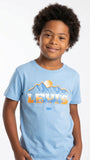 Levis Boys Majestic Mountains T-Shirt In Blue