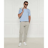 Tommy Hilfiger Mens Roundle Logo Chest Tee T-Shirts In Vessel Blue