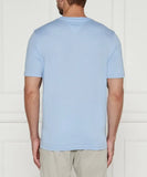 Tommy Hilfiger Mens Roundle Logo Chest Tee T-Shirts In Vessel Blue