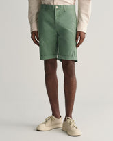Gant Slim Sports Shorts Green