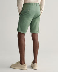 Gant Slim Sports Shorts Green