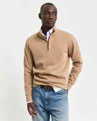 Gant 2068028 Sacker Rib Half Zip Khaki