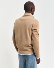 Gant 2068028 Sacker Rib Half Zip Khaki