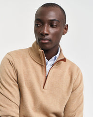Gant 2068028 Sacker Rib Half Zip Khaki