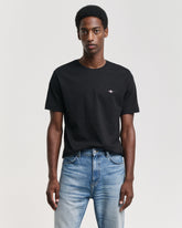 Gants Regular Shield Ss T-Shirt Black