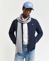Gant Mens Quilted Windcheater Jacket In Navy
