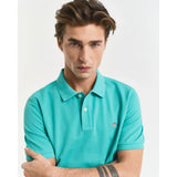 Gant Mens Reg Shield Golfer in Ocean