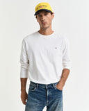 Gant 2004049 Reg Shield Ls T-Shirt Eggshell