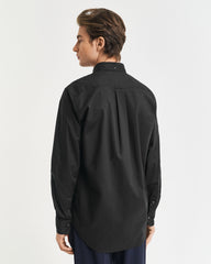 Gant Mens Regular Classic Shirt In Black