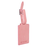 Cellini Accessories Pu Luggage Label In Pink
