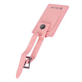 Cellini Accessories Pu Luggage Label In Pink