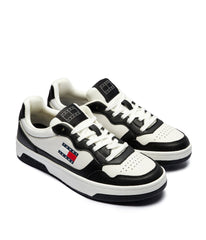 Tommy Hilfiger Mens New Sneaker Cupsole Ecru