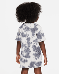 Nike Skye Cloud Wash Dress In Dark Grey